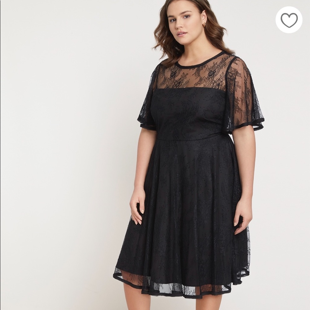 Jason Wu/ELOQUII Pleated Lace Dress